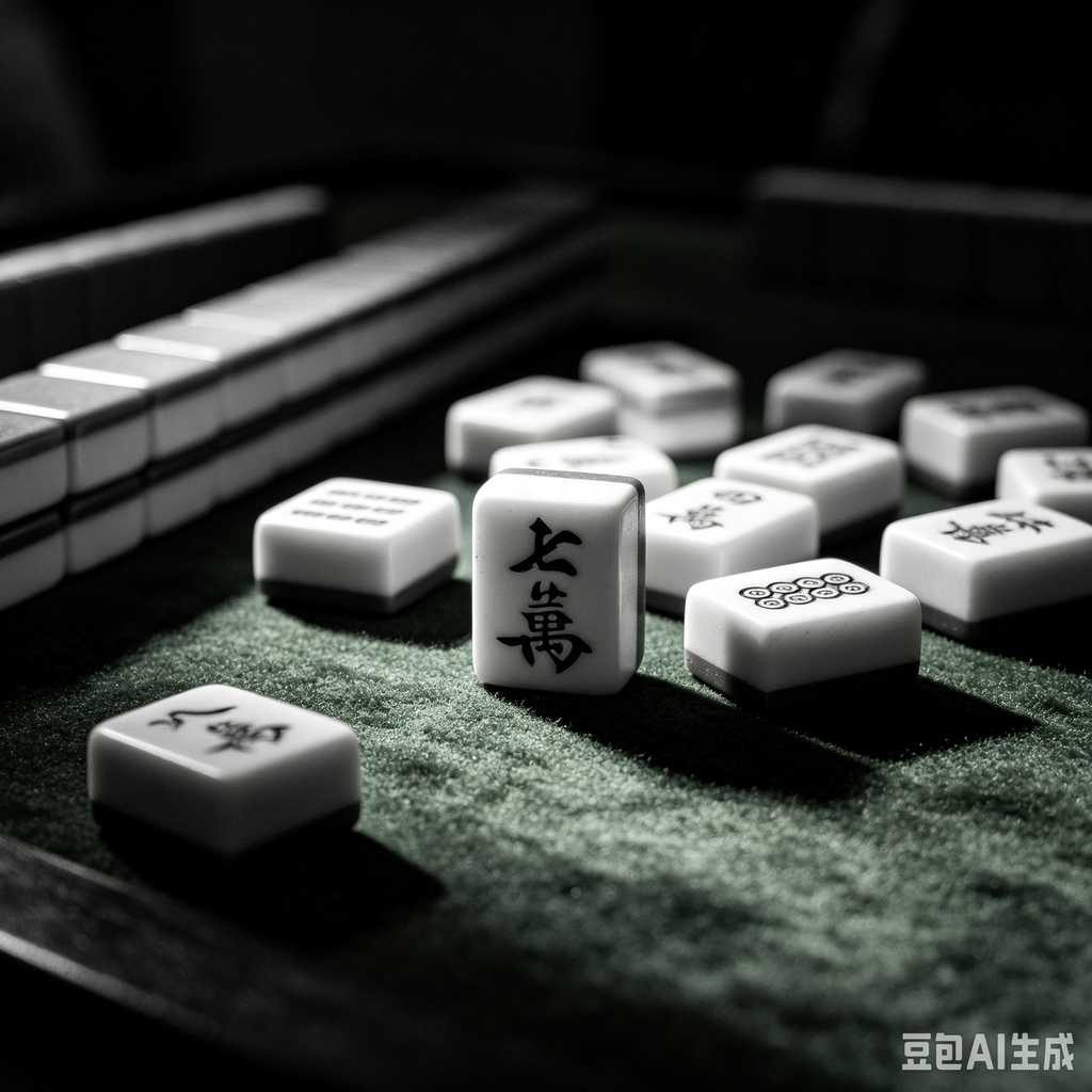 hand painted mahjong tiles