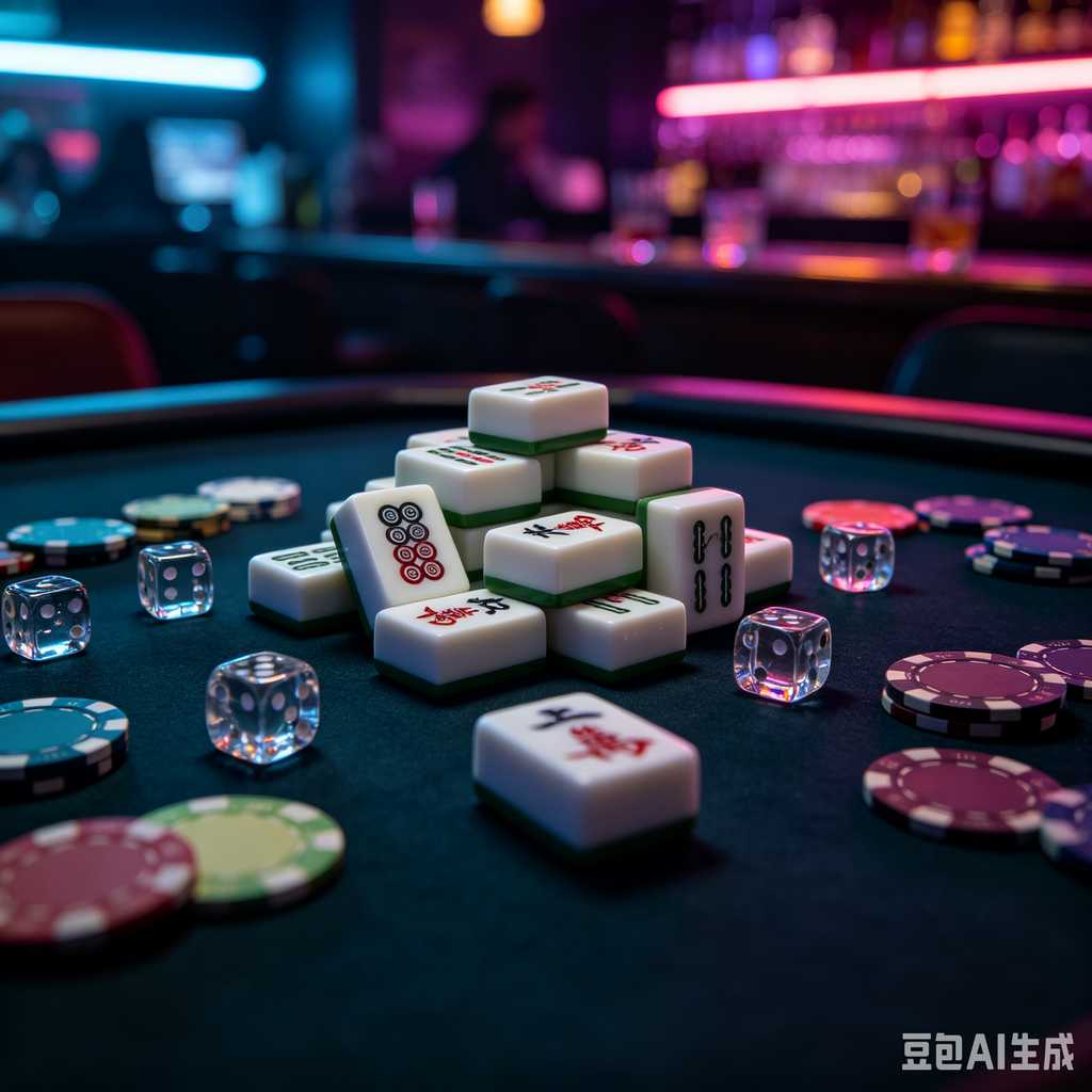 compact mahjong set with case