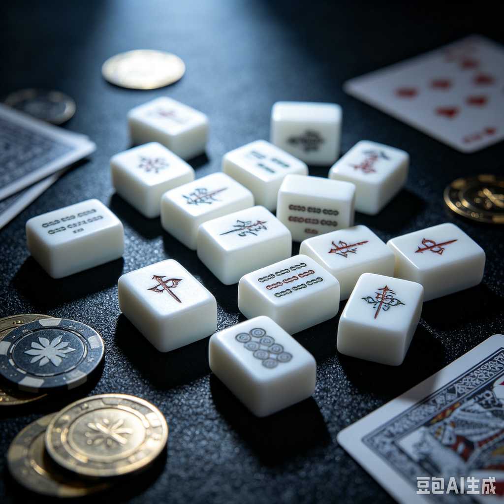 minimalist mahjong tiles