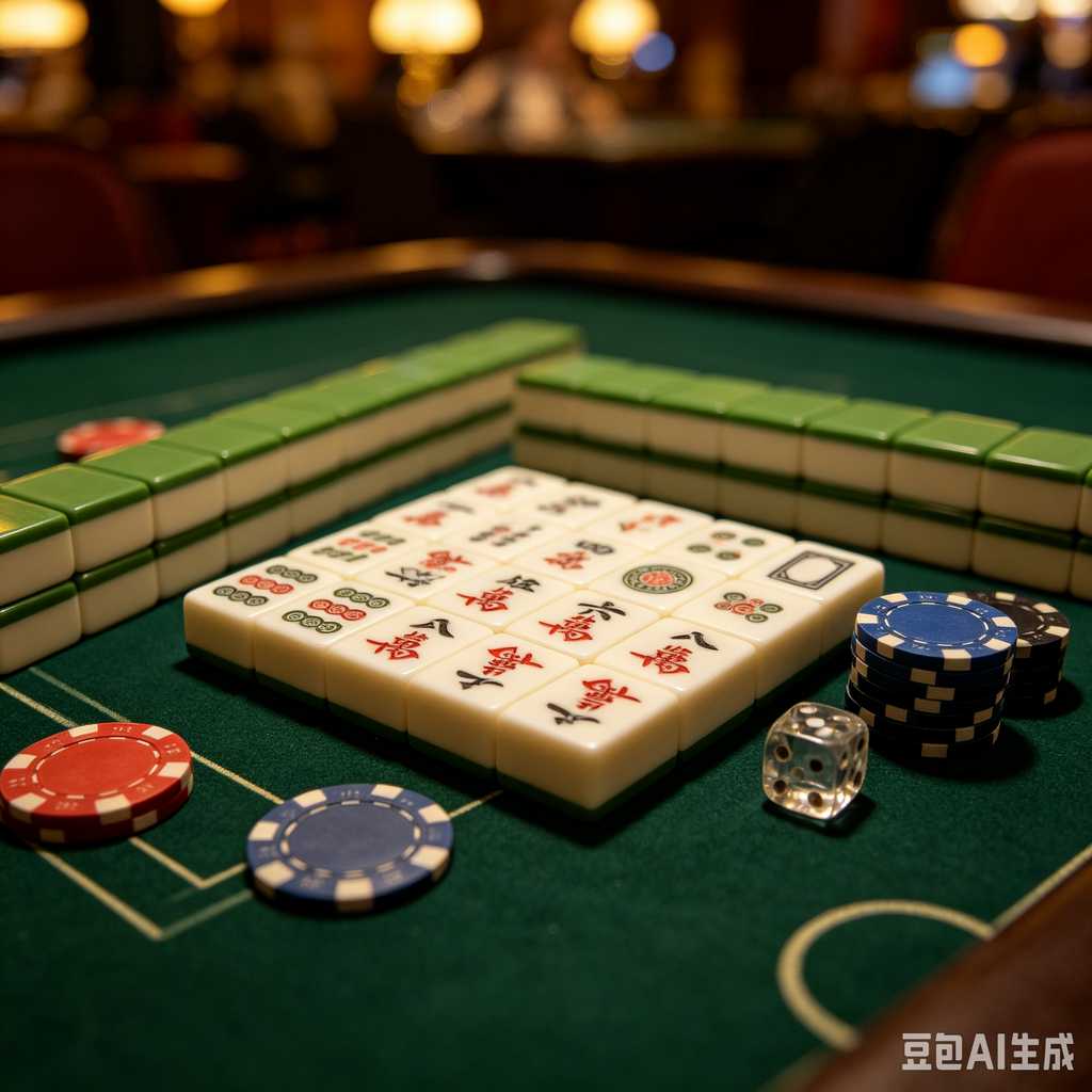 bamboo mahjong set