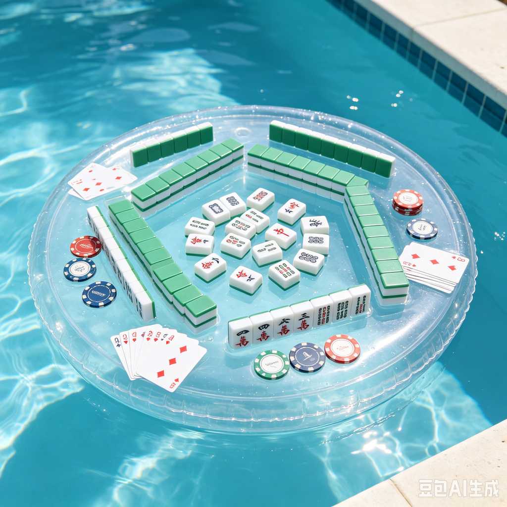 handmade mahjong tiles set